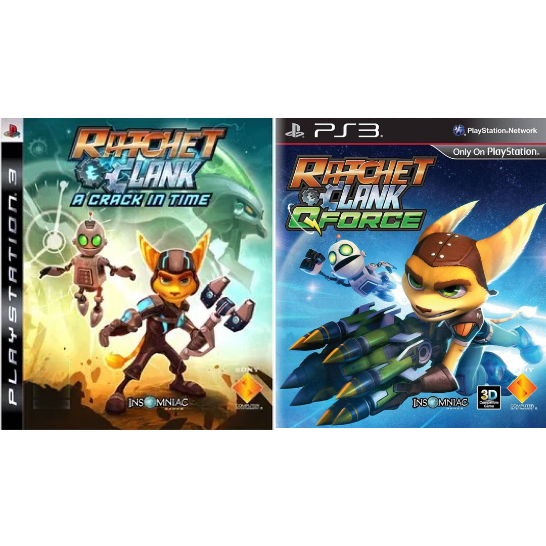 Ratchet Clank: QForce & A Crack In Time PS3