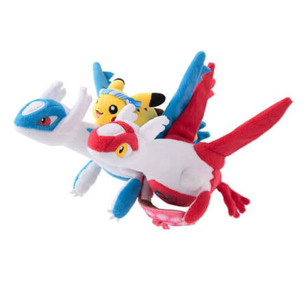 Latias Latios Pikachu Pokemon Center Fukuoka Pokemon Center Original Plush