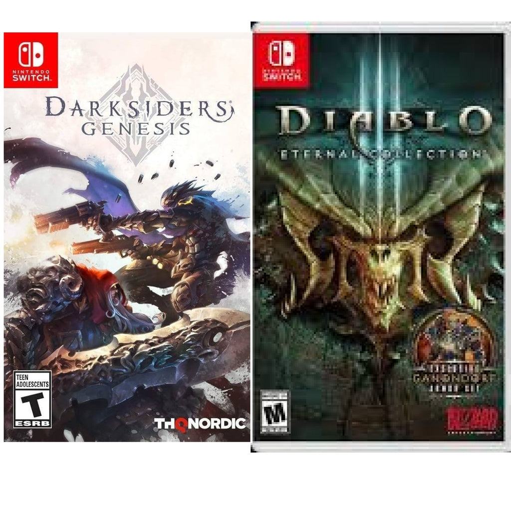 Lot 2 Darksiders Genesis Diablo III Eternal Nintendol Switch