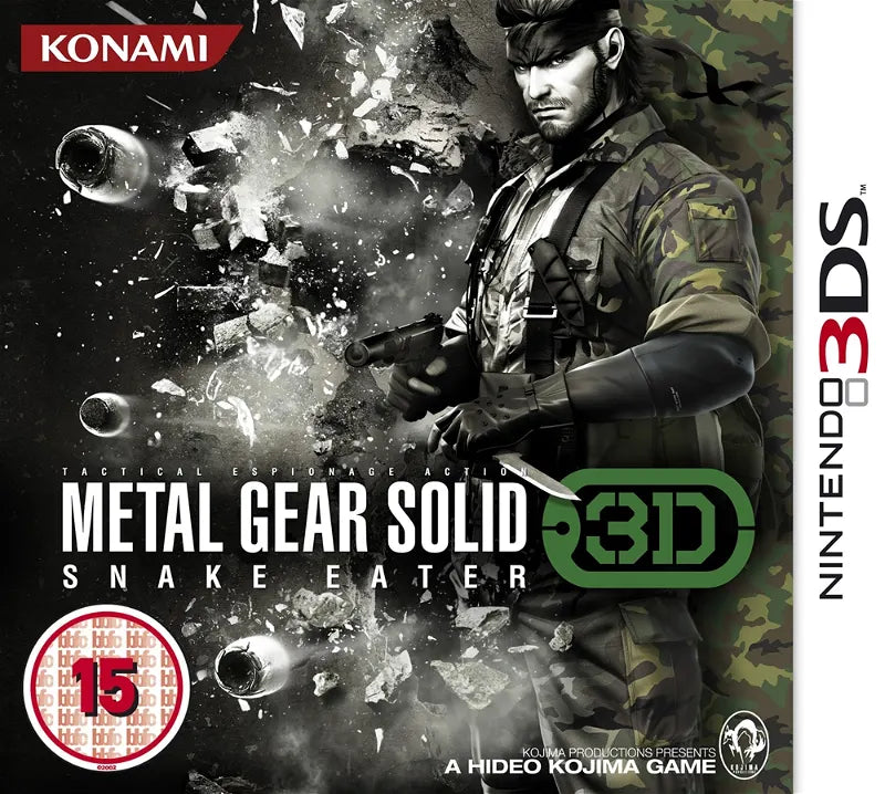 Metal Gear Solid Snake Eater 3D Nintendo 3DS