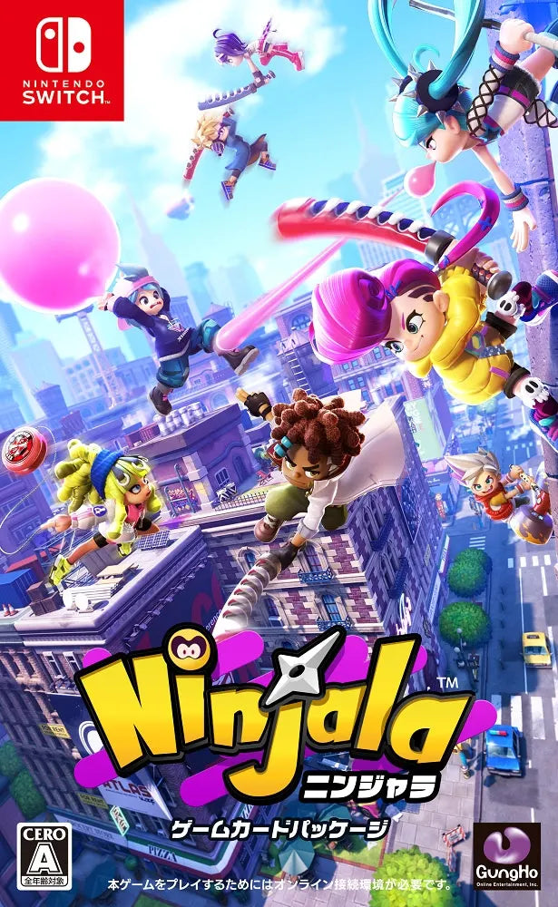 Ninjala Game Card Package Nintendo Switch