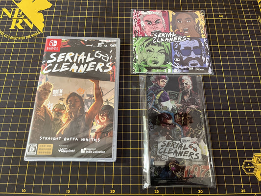 Serial Cleaners Nintendo Switch (First Limited Edition) Record Style Coaster