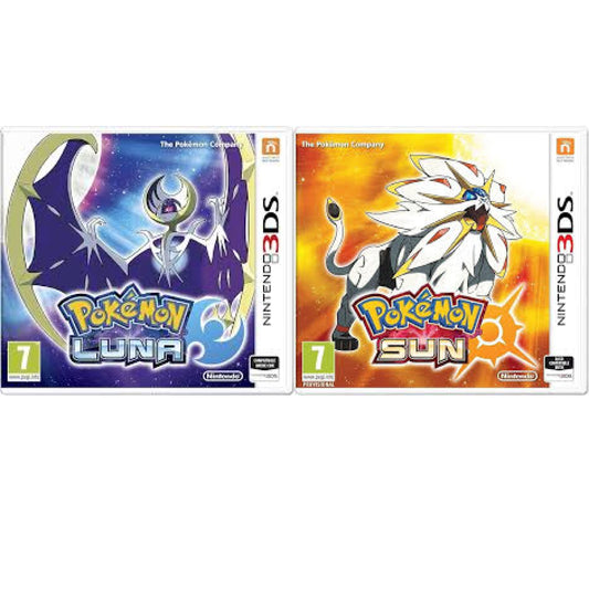 Pokemon Sun Pokemon Moon Nintendo 3DS