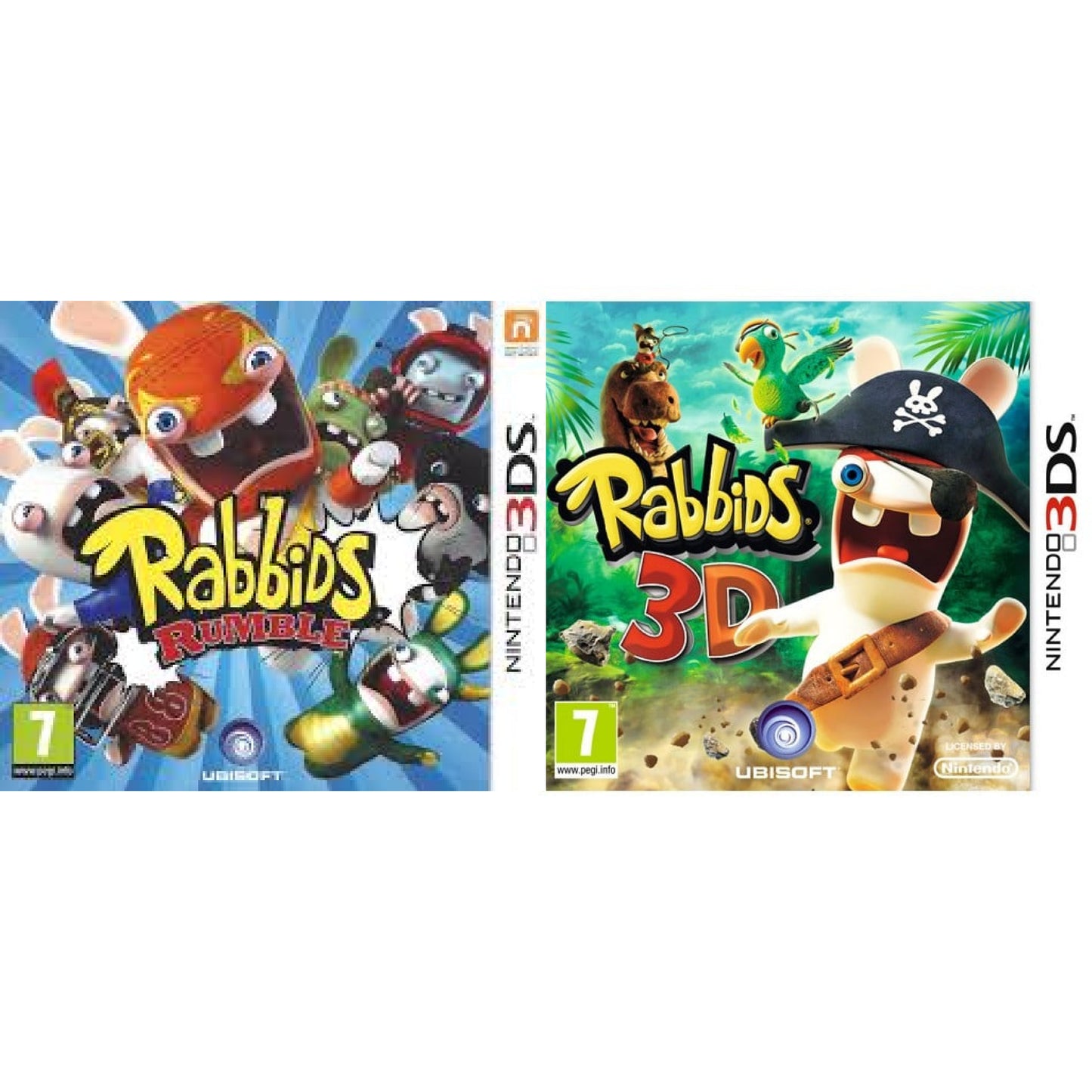 Rabbids 3D Rumble Nintnedo 3DS