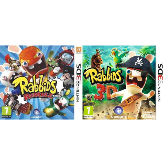 Rabbids 3D Rumble Nintnedo 3DS