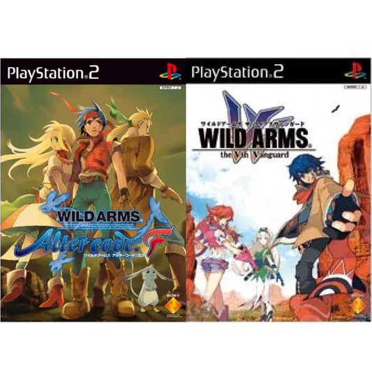 Wild Arms: The Vth Vanguard & Alter Code F PS2
