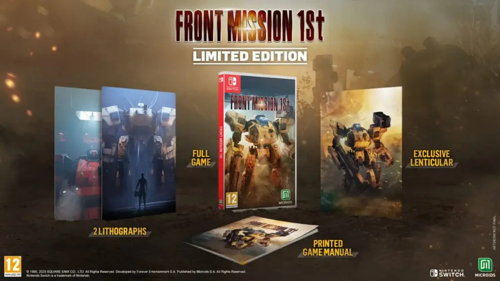 Front Mission 1st Remake Limited Edition Nintendo Switch