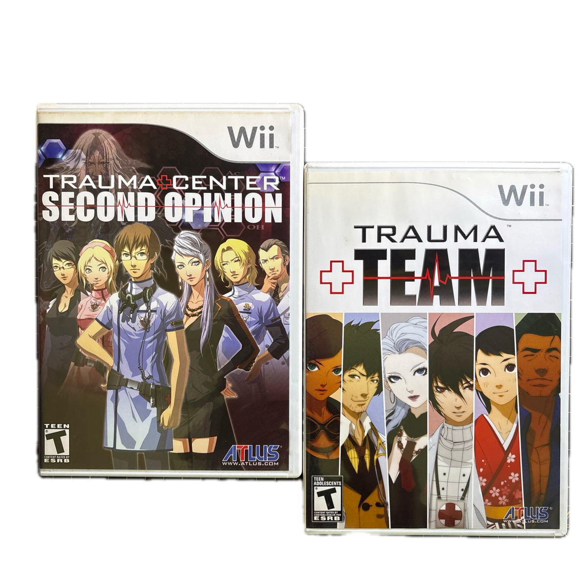 Lot 2 Trauma Center: Second Opinion Trauma Team Nintendo Wii