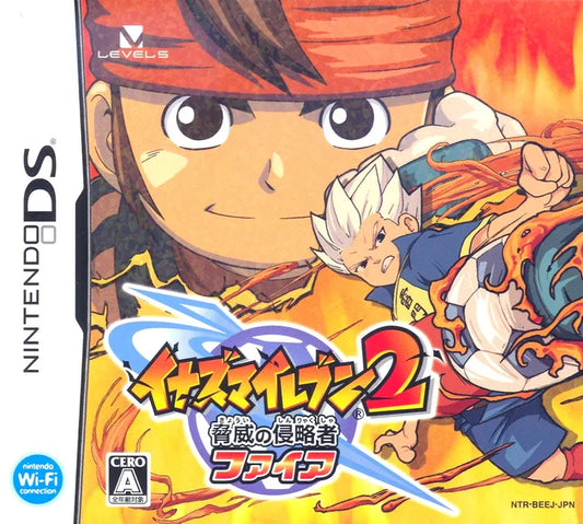 Inazuma Eleven 2 Threat Invader Fire Nintendo DS