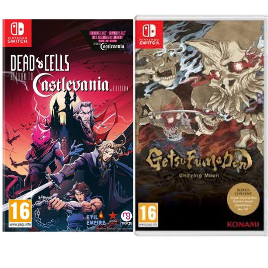 Lot 2 Dead Cells Castlevania GetsuFumaDen Nintendo Switch