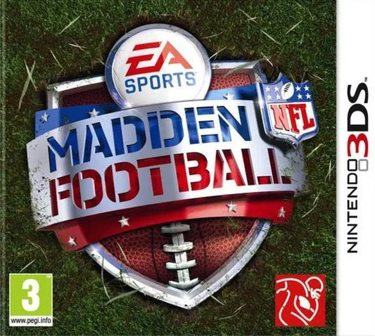 MADDEN FOOTBALL NFL NINTENDO 3DS