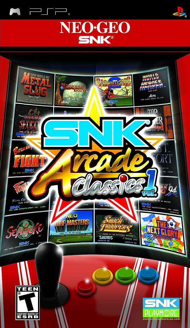 SNK Arcade Classics Vol. 1 PSP