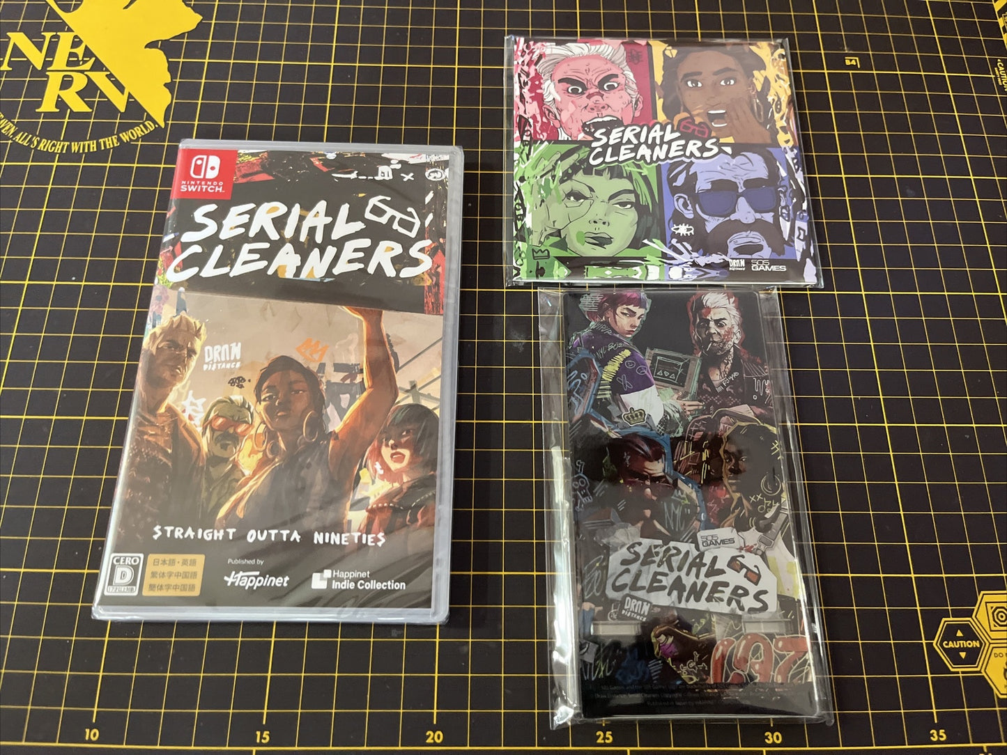 Serial Cleaners Nintendo Switch (First Limited Edition) Record Style Coaster