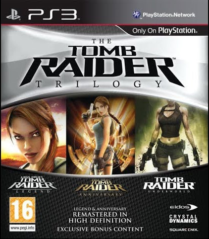 The Tomb Raider Trilogy Classics HD PS3