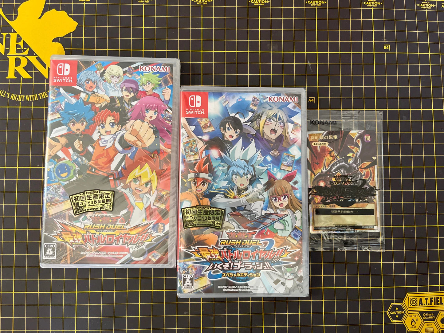 Lot 2 Yu-Gi-Oh! Rush Duel: Dawn of the Battle Royale!! Let's Go! Go Rush!! [Special Limited Edition]