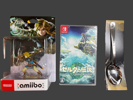The Legend of Zelda Tears of the Kingdom amiibo Link set Nintendo Switch